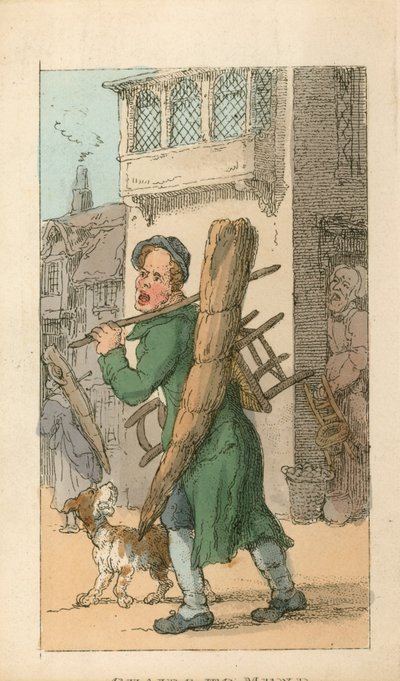 Stühle zu reparieren von Thomas Rowlandson